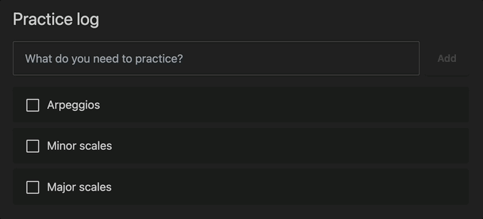 Tilt toggle animation in action