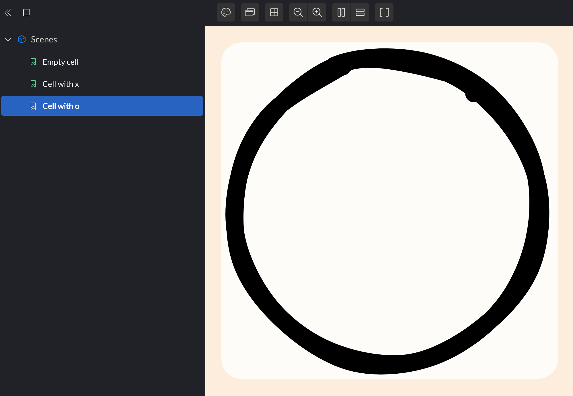 Cell with o